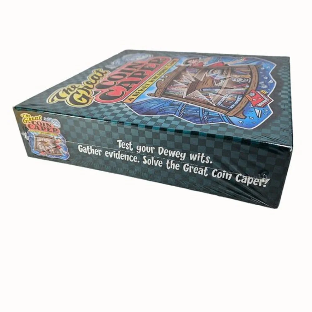 The Great Coin Caper A Dewey Whodunit Game‎ Family Game Night Play Detective New